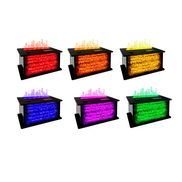 FireSpa Crystal Steam Fireplace