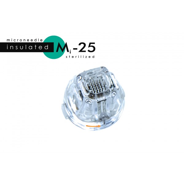 RF micro needle disposable cartridge with insulated needles M-25