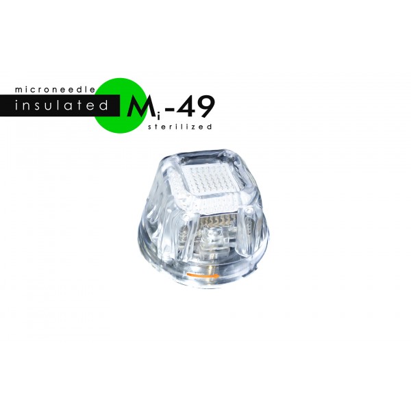 RF micro needle disposable cartridge with insulated needles M-49