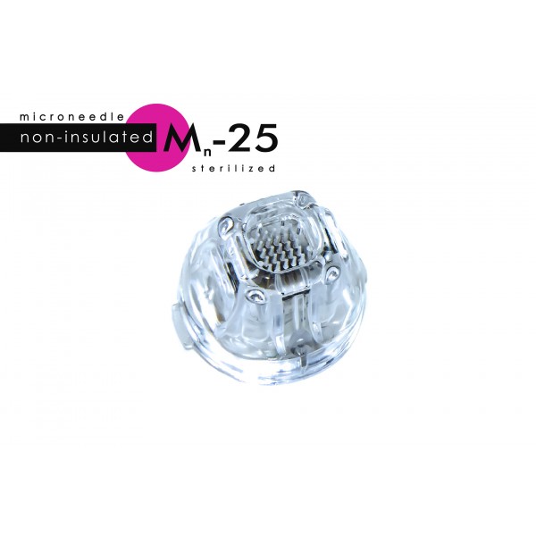 RF micro needle disposable cartridge with non-insulated needles M-25