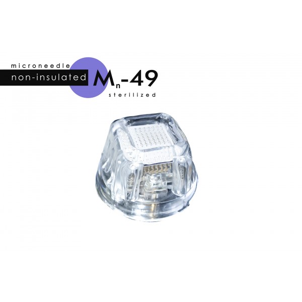 RF micro needle disposable cartridge with non-insulated needles M-49