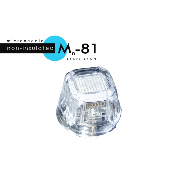 RF micro needle disposable cartridge with non-insulated needles M-81