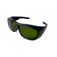 Protective glasses for a diode laser