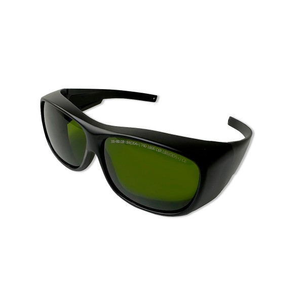 Protective glasses for a diode laser