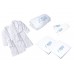 Set of Terry Cloth #2 (2 robes + 1 cover + 2 blankets + 2 headbands)