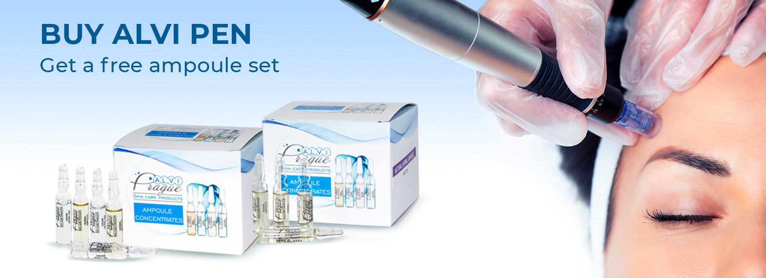 Ampoules concentrates for any aesthetic skin issues as a gift