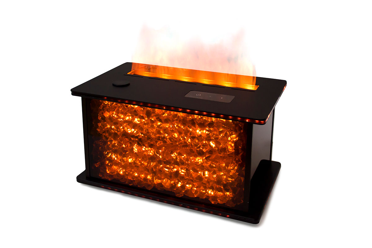 FireSpa Crystal Steam Fireplace 2