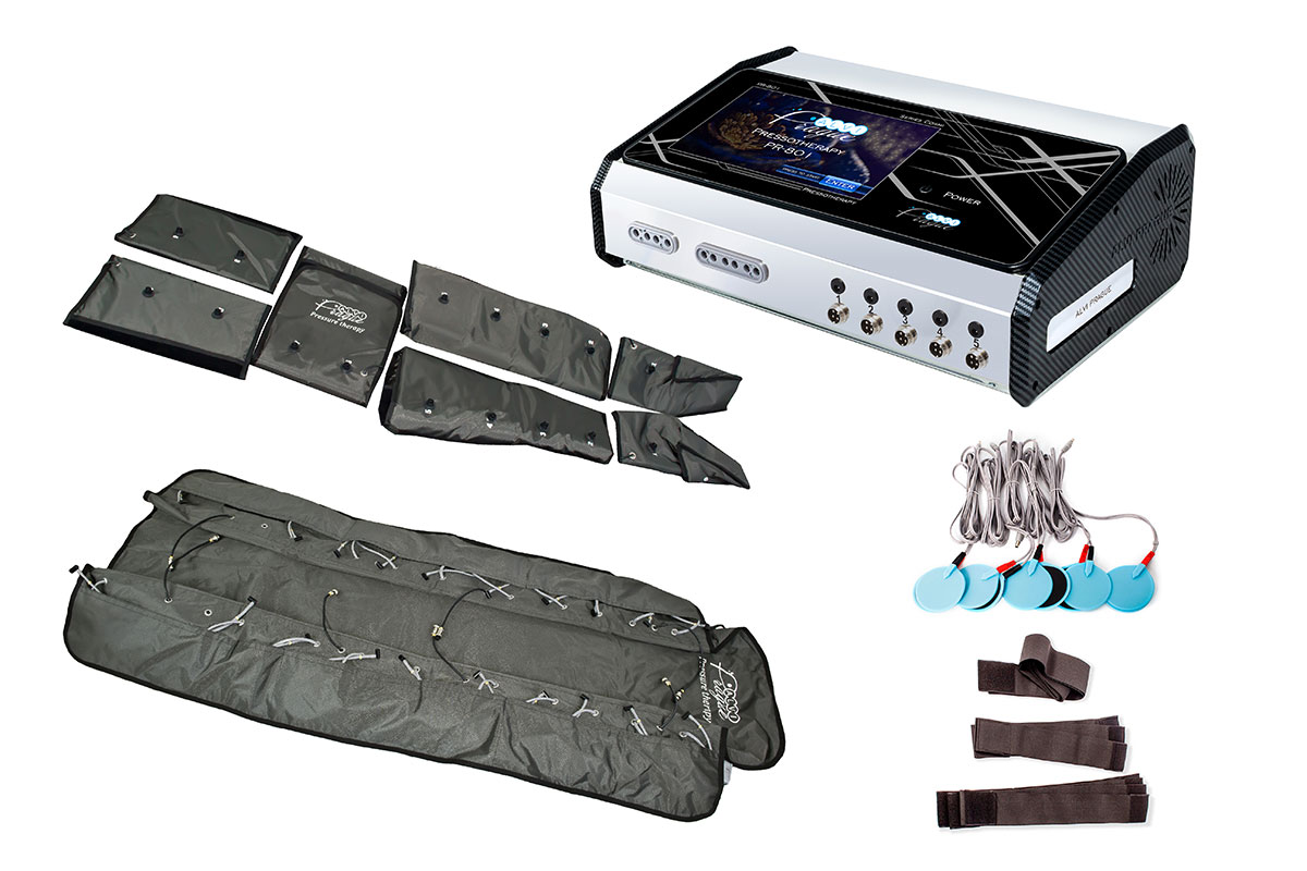 There are 4 working modes in the pressotherapy EMS machine PR-801