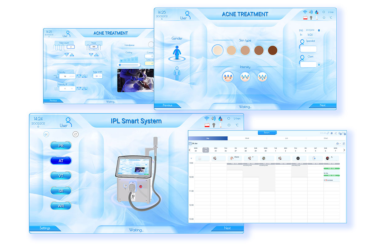 Professional ipl machine IP-100 Light Pro Smart 3