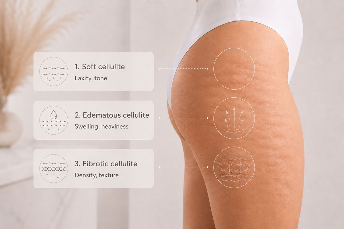types of cellulite and different client concerns