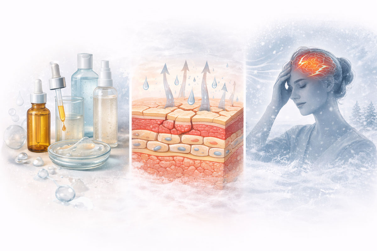 why the skin fails to retain moisture even with proper care