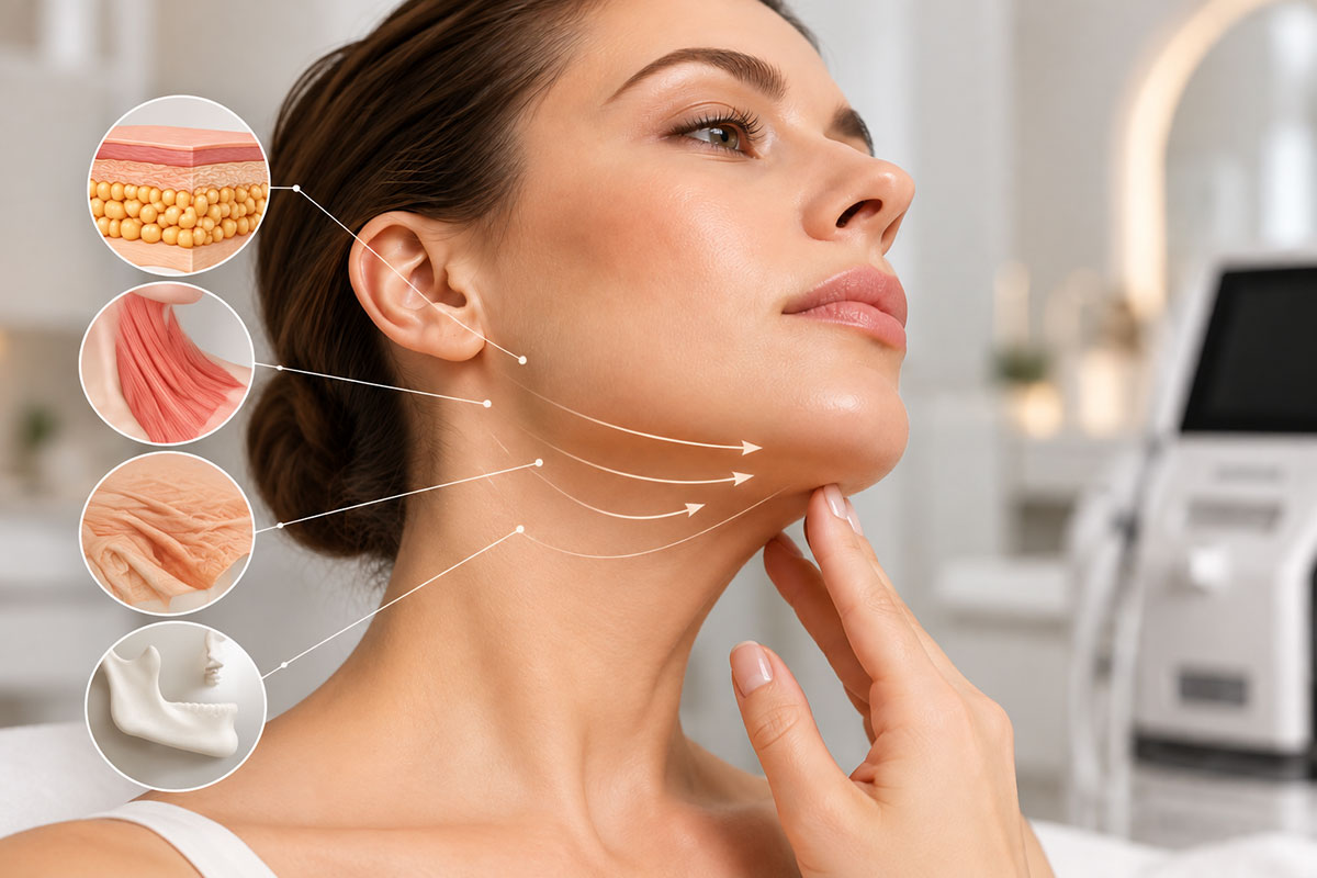 how to reduce a double chin with aesthetic devices