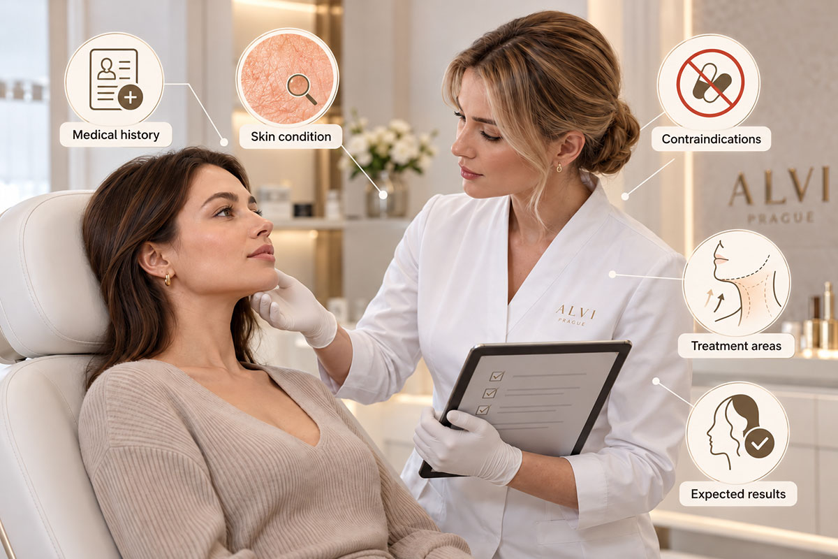 safety considerations and limitations of double chin treatments