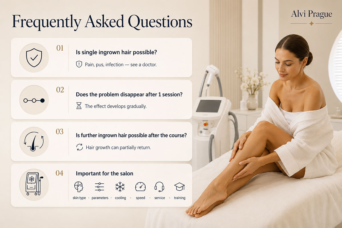 frequently asked questions about ingrown hairs